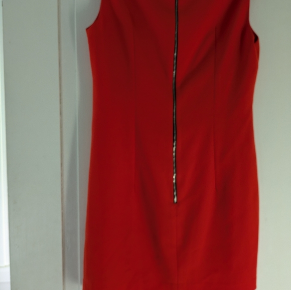 Yaly Couture Designer Orange Dress- - Picture 3 of 5